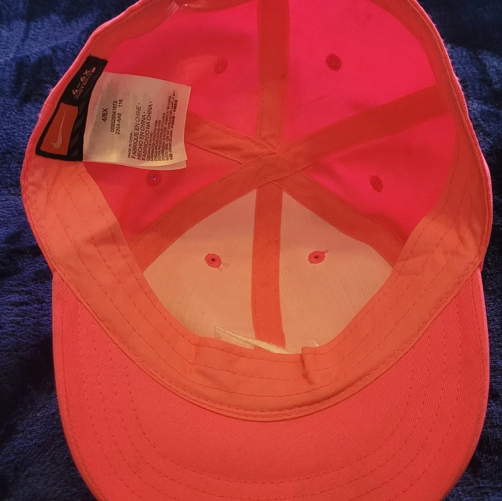 Nike Pink Children's size 4-6x Hat Cap‎